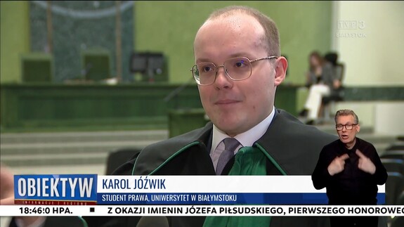  Udział Student&oacute;w Wydziału Prawa w symulacji rozprawy w ramach Dni Edukacji w Sądzie Rejonowym w Białymstoku