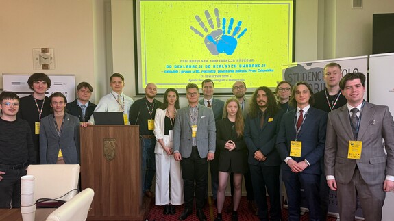 Og&oacute;lnopolska Konferencja Naukowa pt. &bdquo;Od deklaracji do realnych gwarancji - człowiek i prawo w 60. rocznicę powstania Pakt&oacute;w Praw Człowieka&rdquo;