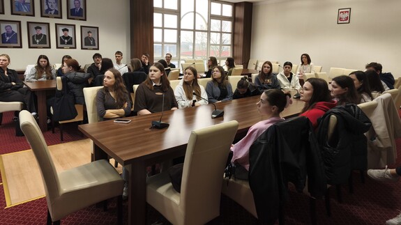 Spotkanie z insp. pracy Martą Kalicką na Wydziale Prawa UwB