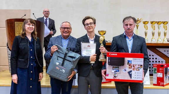 Finał XIII Og&oacute;lnopolskiej Olimpiady Wiedzy o Unii Europejskiej na Wydziale Prawa Uniwersytetu w Białymstoku - fotorelacja