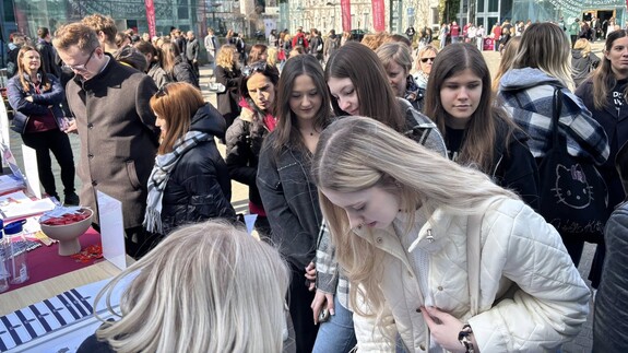 Wydział Prawa UwB na Dniu Otwartym Uniwersytetu w Białymstoku - 14 kwietnia 2026 r. (element fotogalerii) 