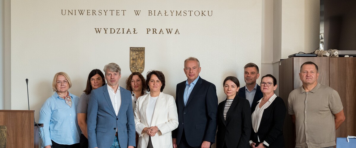 Delegacja sędziów Regionalnego Sądu Administracyjnego w Wilnie z wizytą na Wydziale Prawa Uniwersytetu w Białymstoku (18 września 2026 r.)