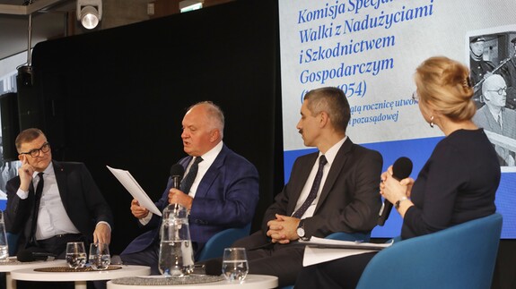 Debata w Centralnym Przystanku Historia IPN im. Prezydenta Lecha Kaczyńskiego w Warszawie z udziałem dr. hab. Piotra Fiedorczyka, prof. uwB