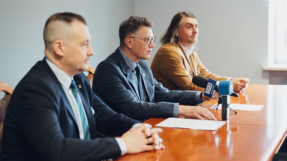prof. Maciej Perkowski, prof. Mariusz Popławski, prof. Adam Bartnicki