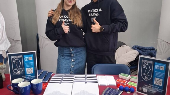 Wydział Prawa UwB na Targach Edukacyjnych w II LO w Białymstoku