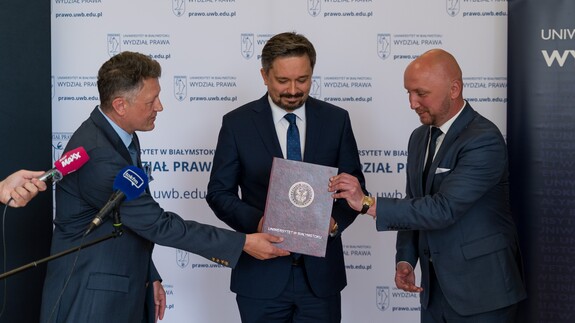 Białystok bliżej obywateli. Rzecznik Praw Obywatelskich z wizytą na Wydziale Prawa UwB - rosną szanse na stałe biuro w regionie