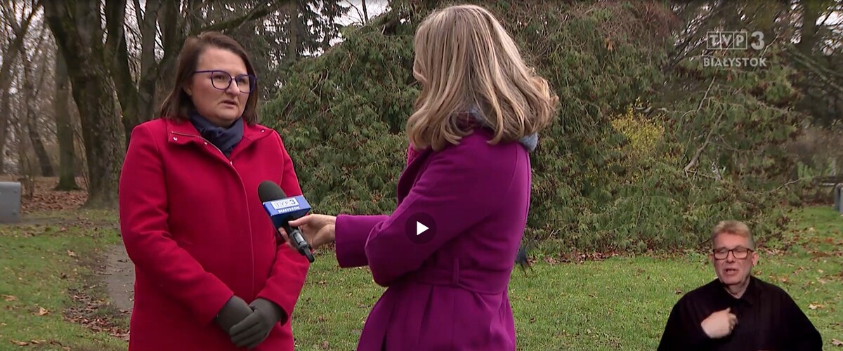  Granica polsko-białoruska: dr Magdalena Perkowska komentuje spadek presji migracyjnej dla TVP Białystok