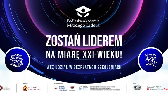 Podlaska Akademia Młodego Lidera - plakat