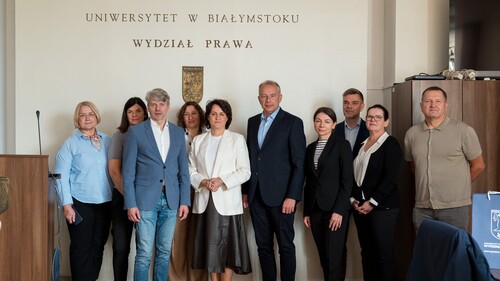Delegacja sędziów Regionalnego Sądu Administracyjnego w Wilnie z wizytą na Wydziale Prawa Uniwersytetu w Białymstoku (18 września 2026 r.)