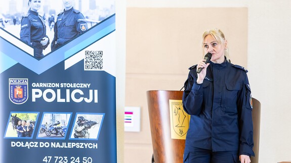 Przedstawiciele Komendy Stołecznej Policji z wizytą na Wydziale Prawa Uniwersytetu w Białymstoku