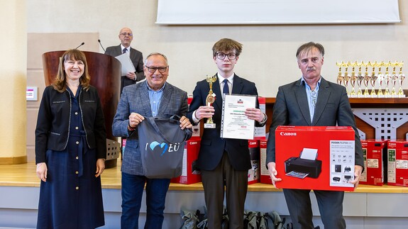 Finał XIII Og&oacute;lnopolskiej Olimpiady Wiedzy o Unii Europejskiej na Wydziale Prawa Uniwersytetu w Białymstoku - fotorelacja