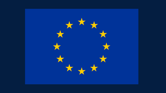 Flaga UE - grafika ilustracyjna