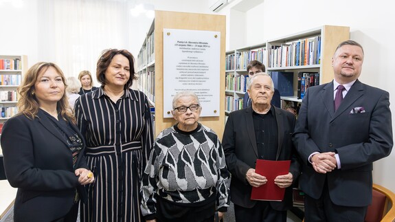 Wydziałowe uroczystości w pierwszą rocznicę śmierci dr. Sławomira Oliwniaka