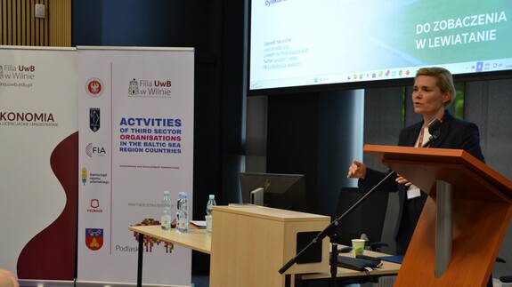 Konferencja naukowa „Działalność organizacji Trzeciego Sektora w państwach Basenu Morza Bałtyckiego – doświadczenia i perspektywy rozwoju” w Filii UwB w Wilnie