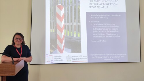 Dr Magdalena Perkowska zrealizowała projekt „Optymalizacja wymiaru sprawiedliwości w sprawach migracyjnych”