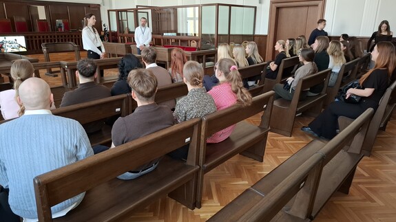 Spotkanie z sędzią Sądu Najwyższego - Bohdanem Bieńkiem na Wydziale Prawa UwB