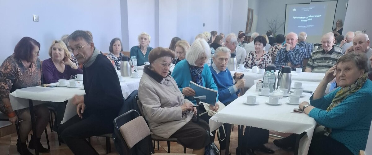 Warsztaty dla seniorów na temat prawa spadkowego Klubie Osiedlowym "Ballada"