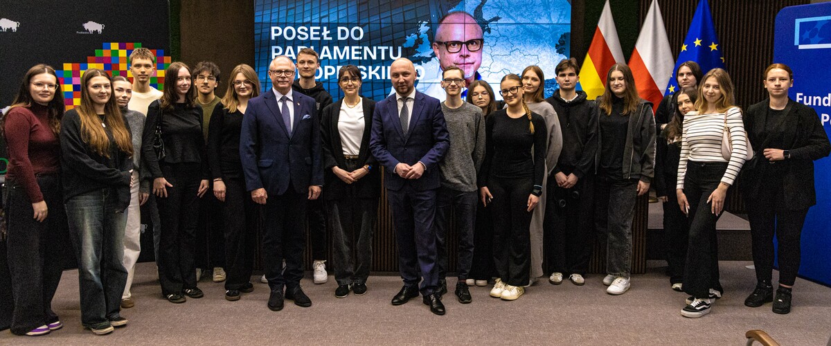 Studenci Wydziału Prawa Uniwersytetu w Białymstoku z wizytą w Urzędzie Marszałkowskim Województwa Podlaskiego