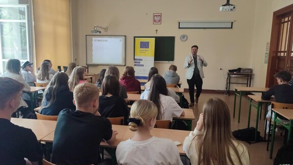 Dzień Nauki w I LO w Łomży