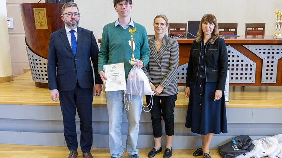 Finał XIII Og&oacute;lnopolskiej Olimpiady Wiedzy o Unii Europejskiej na Wydziale Prawa Uniwersytetu w Białymstoku - fotorelacja