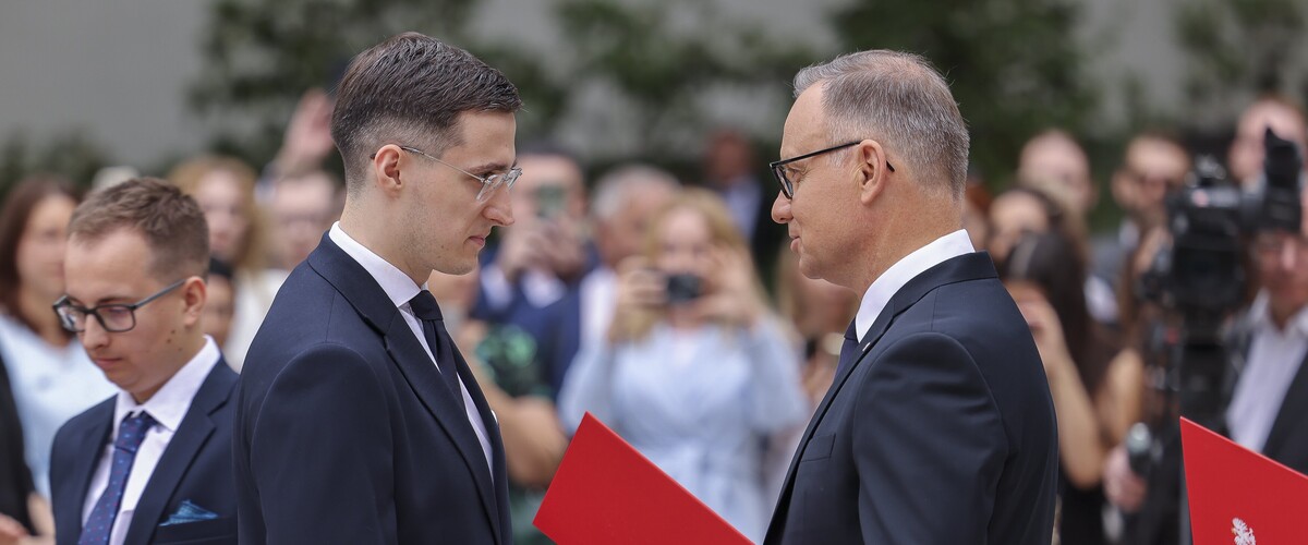 Nominacja Konstantego Kuryłowicza na asesora sądowego / foto: Kancelaria Prezydenta RP
