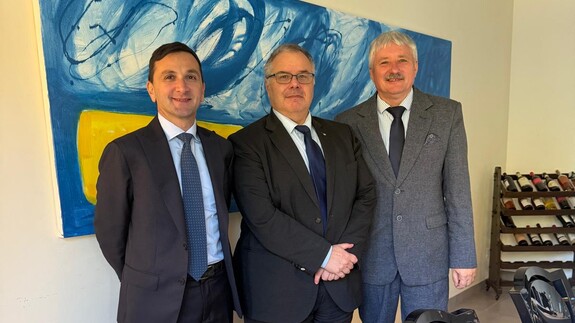 Prof. dr hab. Piotr Niczyporuk na stażu w Uniwersytecie E-Campus w Rzymie