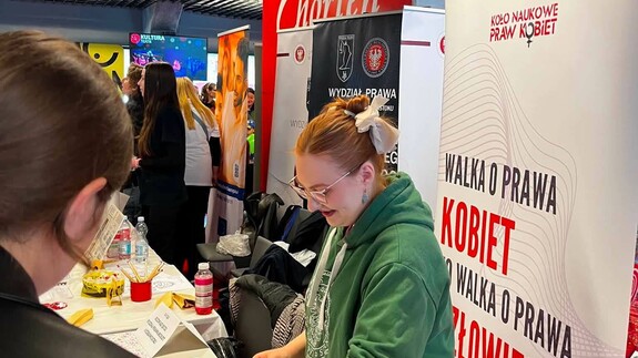 Wydział Prawa UwB na Pikniku Rodzinnym podsumowującym tegoroczną edycję Podlaskiego Festiwalu Nauki i Sztuki
