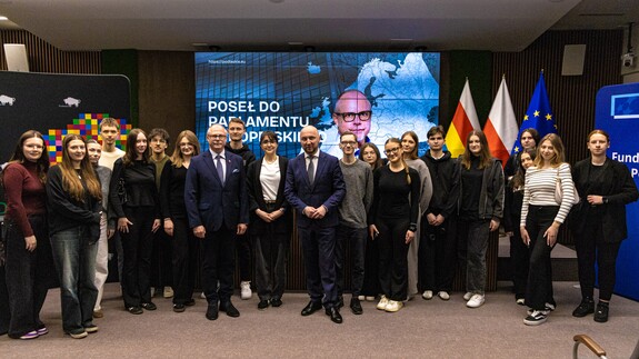 Studenci Wydziału Prawa Uniwersytetu w Białymstoku z wizytą w Urzędzie Marszałkowskim Wojew&oacute;dztwa Podlaskiego