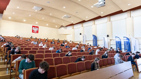 Finał XIII Og&oacute;lnopolskiej Olimpiady Wiedzy o Unii Europejskiej na Wydziale Prawa Uniwersytetu w Białymstoku - fotorelacja