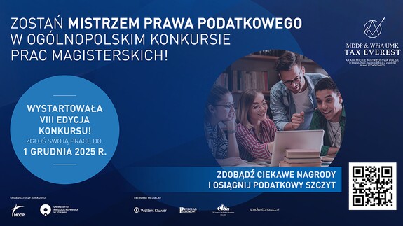 VIII edycja konkursu Tax Everest – Akademickich Mistrzostw Polski w Pisaniu Prac Magisterskich z Prawa Podatkowego