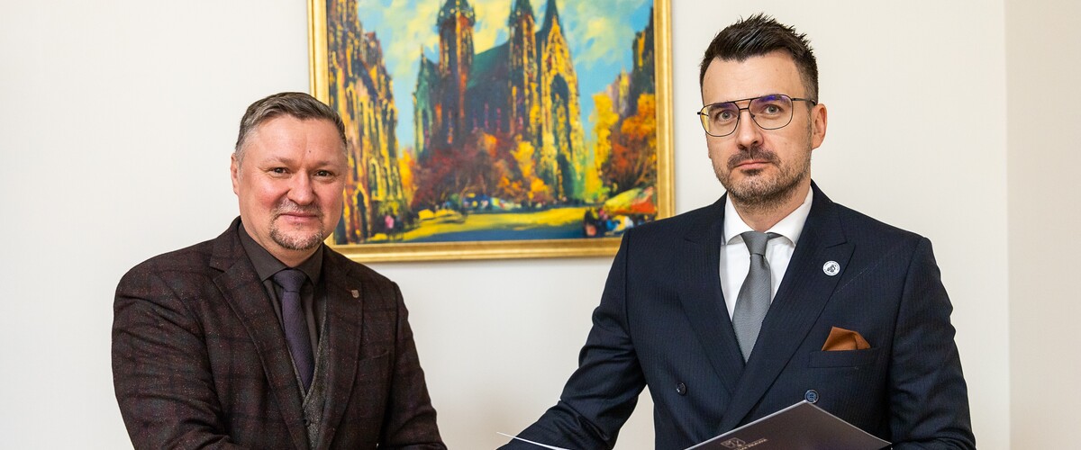 Bartosz Cichowski - Przewodniczący Rady Izby Komorniczej w Białymstoku w Radzie Konsultacyjnej Wydziału Prawa UwB 