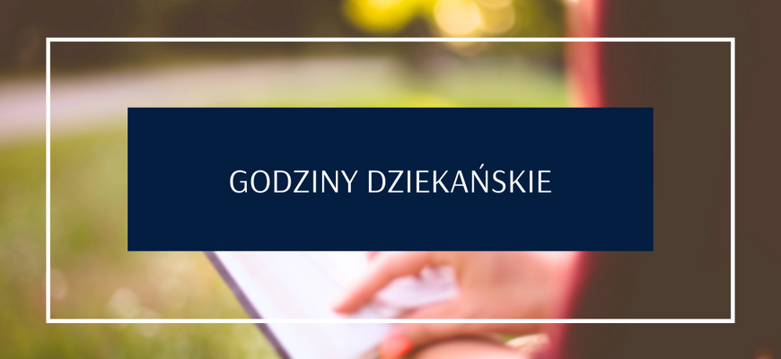Godziny dziekańskie na Wydziale Prawa UwB - 10 i 11 czerwca 2026 r.