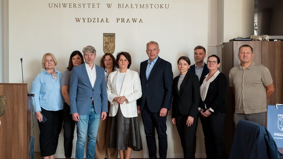 Delegacja sędzi&oacute;w Regionalnego Sądu Administracyjnego w Wilnie z wizytą na Wydziale Prawa Uniwersytetu w Białymstoku (18 września 2026 r.)