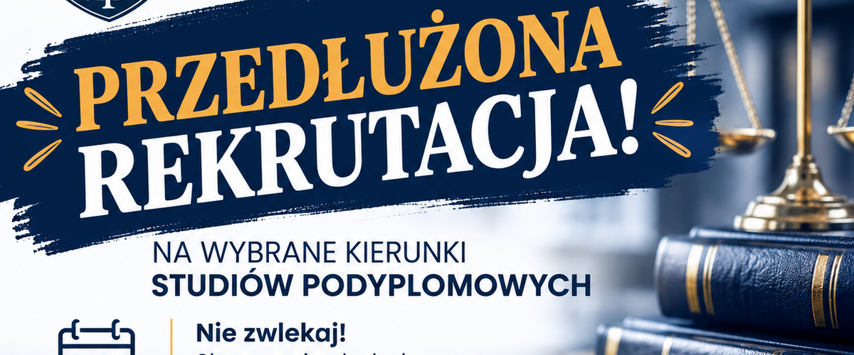 Wydział Prawa UwB przedłuża rekrutację na wybrane kierunki studiów podyplomowych