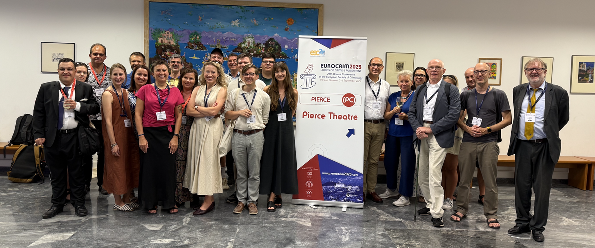 Część polskiej reprezentacji kryminologów na konferencji Eurocrim 2025.
