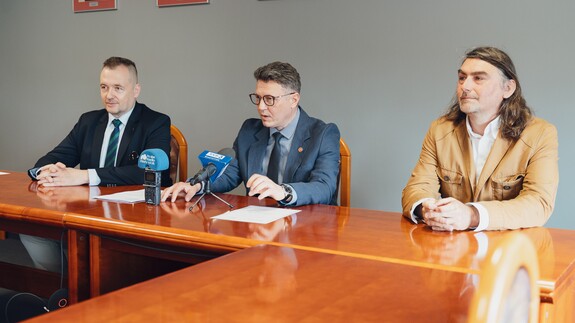 prof. Maciej Perkowski, prof. Mariusz Popławski, prof. Adam Bartnicki