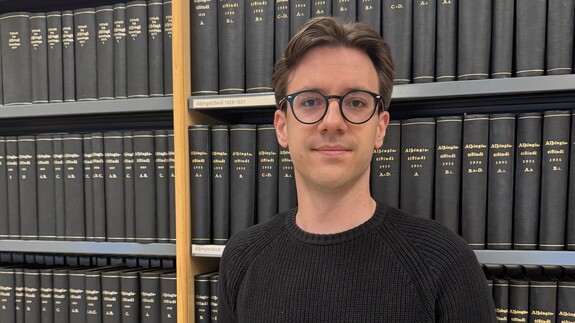 Mgr Przemysław Brzozowski na kwerendzie bibliotecznej w Islandzkiej Bibliotece Narodowej i Uniwersyteckiej w Reykjav&iacute;ku