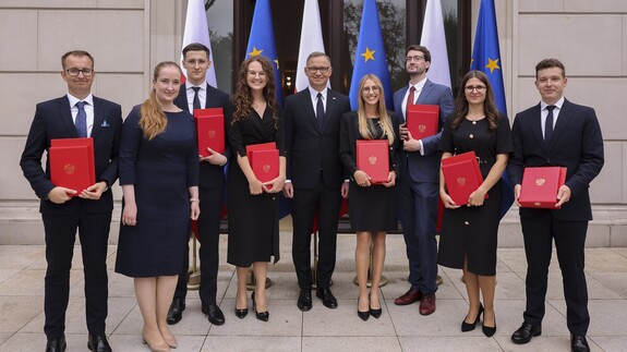 Nominacja Konstantego Kuryłowicza na asesora sądowego / foto: Kancelaria Prezydenta RP
