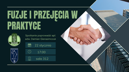 Prelekcja na Wydziale Prawa