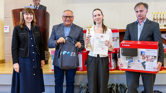 Finał XIII Og&oacute;lnopolskiej Olimpiady Wiedzy o Unii Europejskiej na Wydziale Prawa Uniwersytetu w Białymstoku - fotorelacja