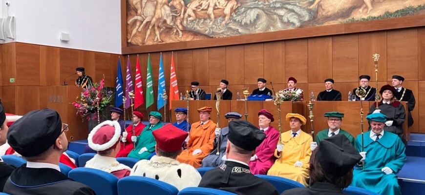 Prof. dr hab. Leonard Etel z Wydziału Prawa UwB z tytułem doktora honoris causa Uniwersytetu Masaryka w Brnie!
