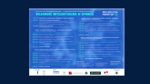 Konferencja Naukowa pt. „Własność intelektualna w sporcie. IP and Sport: Ready, Set, Innovate!”