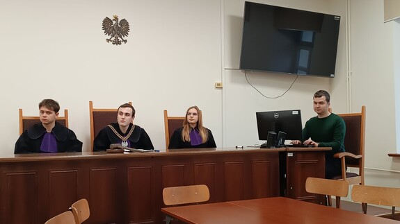Symulacje rozpraw sądowych już 16 stycznia! - materiał ilustracyjny (archiwum Wydziału Prawa UwB)