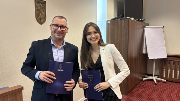 Dyplomy dla studentów najbardziej zaangażowanych w działalność wydziałowych kół naukowych