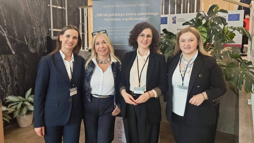 Ogólnopolska Konferencja Naukowa pt. „100 lat polskiego prawa autorskiego – wyzwania współczesności”