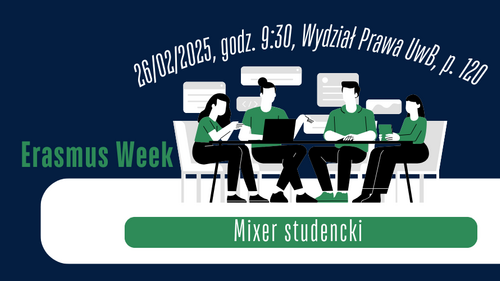 Mixer Studencki w ramach Erasmus Week UwB