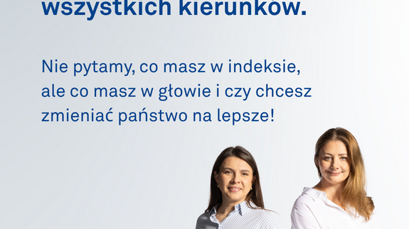 Krajowa Szkoła Administracji Publicznej (KSAP) - materiał graficzny promujący najnowszą ofertę edukacyjną
