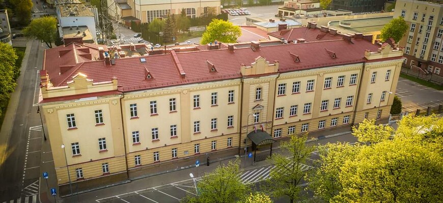 Budynek Wydziału Prawa Uniwersytetu w Białymstoku