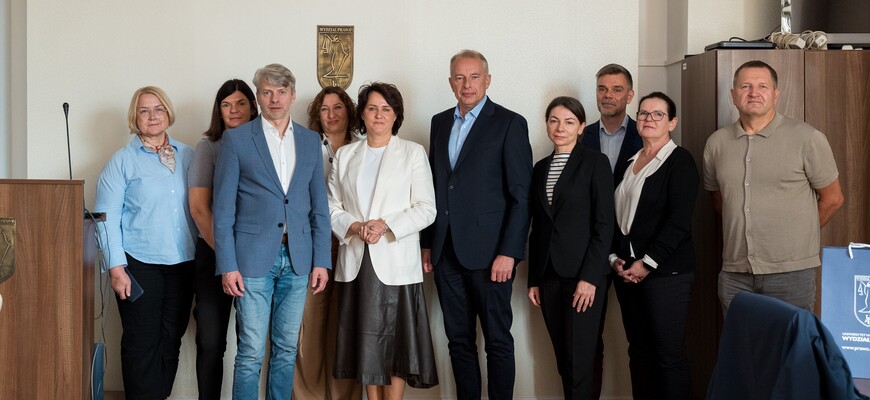 Delegacja sędziów Regionalnego Sądu Administracyjnego w Wilnie z wizytą na Wydziale Prawa Uniwersytetu w Białymstoku (18 września 2026 r.)