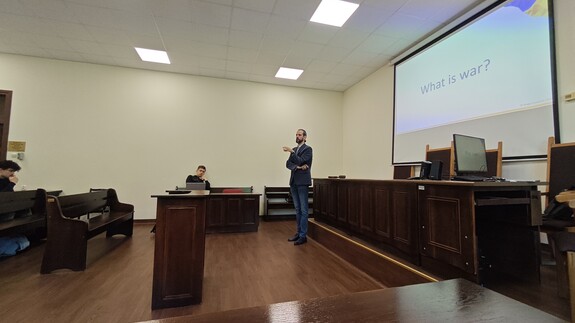 Dr Sergiy Panasyuk odbywa staż na Wydziale Prawa UwB
